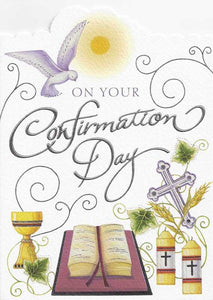 Confirmation Day Card - Holy Bible