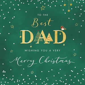 Ling Design Christmas Card - Dad - Merry Christmas, English Christmas Cards in France