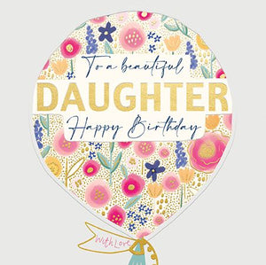 Daughter Birthday - Beautiful Daughter from Ling Design, English Cards in France