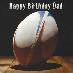 Dad Birthday - Rugby Ball