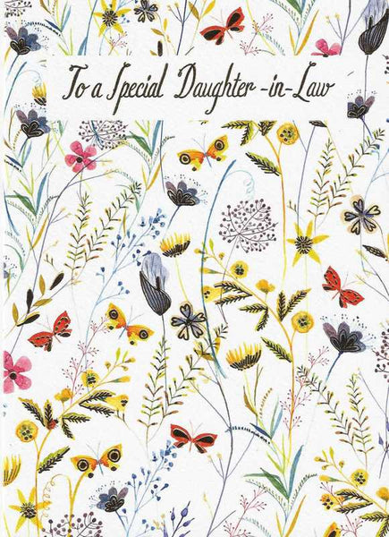 Daughter-in-Law Birthday - Floral Print