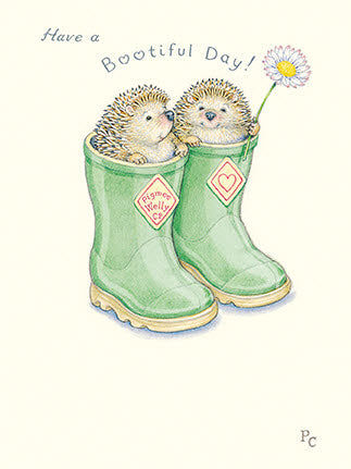 Children's Birthday Card - Bootiful Day