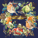 Christmas Cards - 16 Luxury Cards - Christmas Fruit From The Great British Card Company, English Christmas cards in France
