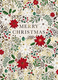 The Great British Card Company Christmas Cards - 8 Luxury Cards - Pattern All Over, Pattern Bauble, English Christmas Cards in France