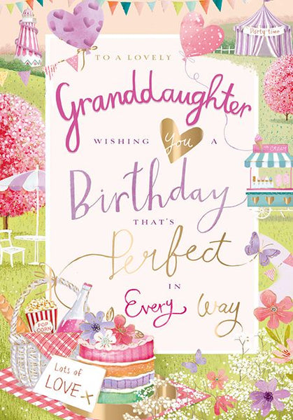 Granddaughter Birthday - Perfect Birthday