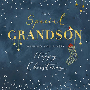 Ling Design Christmas Card - Grandson - Special Christmas, English Christmas Cards in France