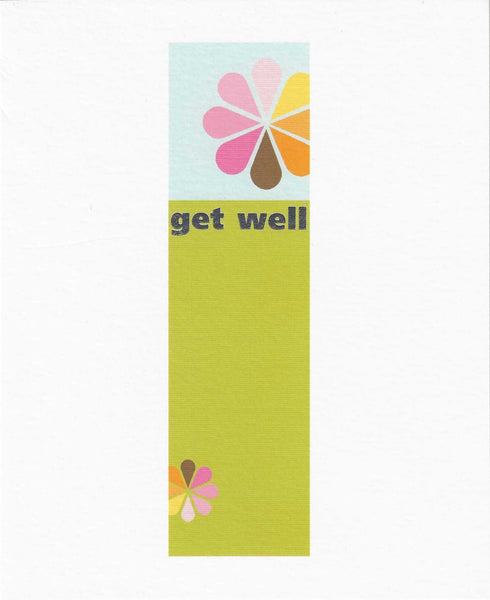 Get Well Soon Card - Petals