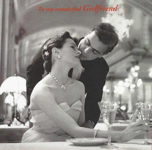 Valentine Card - Girlfriend - Wonderful