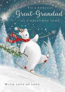 Christmas Card - Great-Grandad - It's That Special Time Of Year