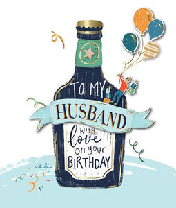 Husband Birthday - Birthday Bottle