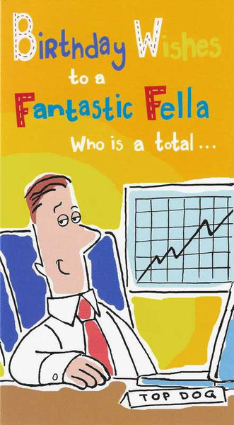 Humour Card - Fantastic Fella