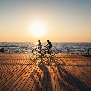 Blank Card - Early Morning Ride from Ling Design, English Cards in France