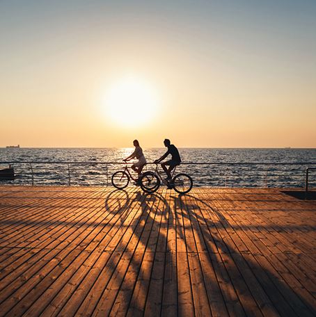 Blank Card - Early Morning Ride from Ling Design, English Cards in France