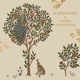 Christmas Card - 8 Luxury Cards - Forest from Ling Design, English Christmas Cards in France