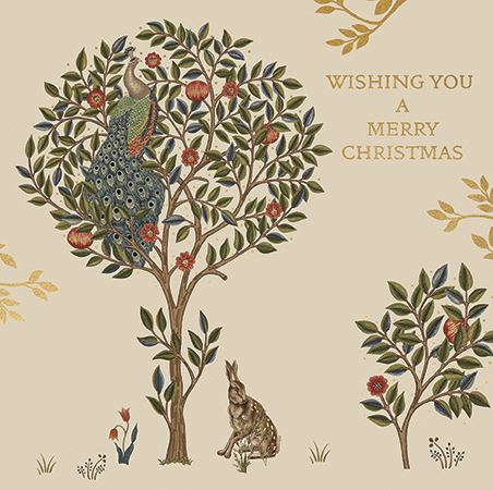 Christmas Card - 8 Luxury Cards - Forest from Ling Design, English Christmas Cards in France