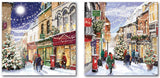 Tarjetas de Navidad - 12 Tarjetas de Navidad de Lujo - Compras Navideñas