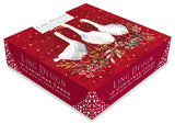 Ling Design Christmas Cards - 12 Deluxe Cards - Festive Friends, English Christmas Cards in France