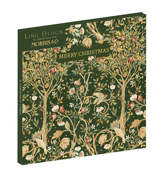 Ling Design Christmas Cards - 8 Luxury Cards - Melsetter, English Christmas Cards in France