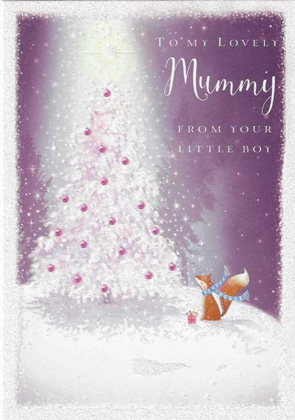 Christmas Card - Mummy - Boy A Magical Time Of Year