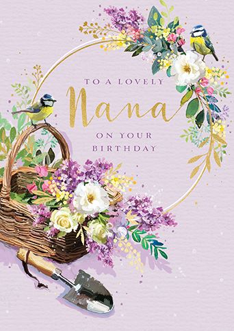 Nan Birthday - Lovely Day from Ling Design, English Cards in France