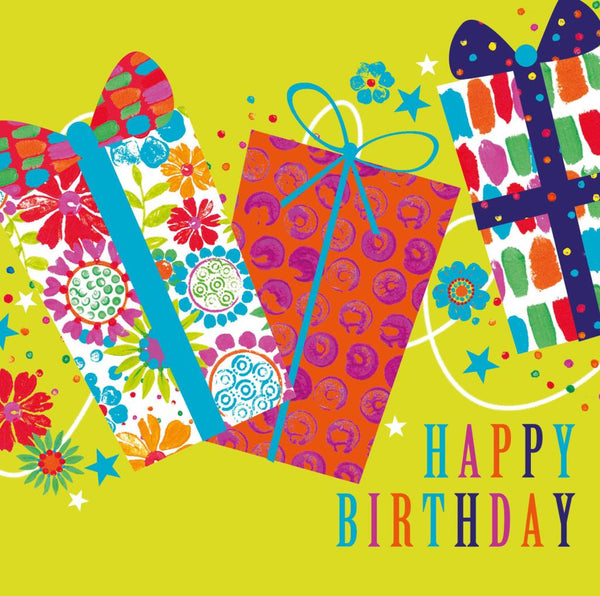 Birthday Card - Presents from Nigel Quiney Publications, English Cards in France