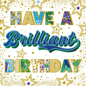 Birthday Card - Brilliant Day from Nigel Quiney Publications, English Cards in France