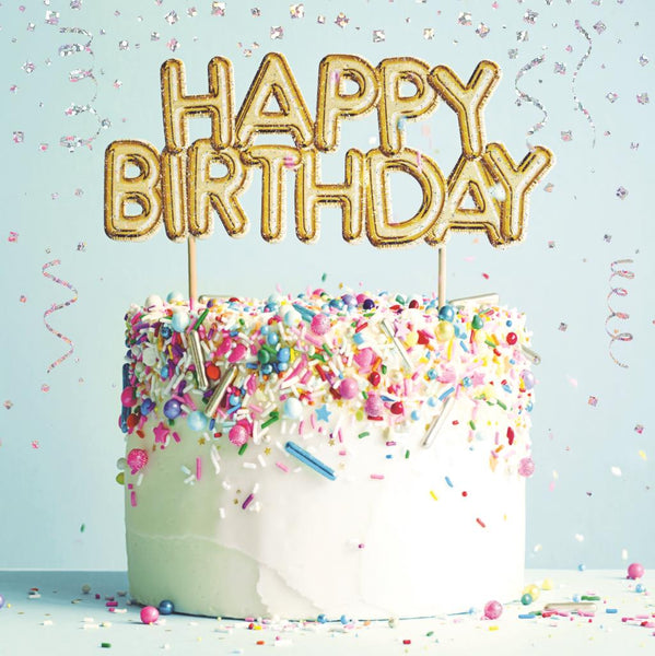 Birthday Card - Balloon Cake from Nigel Quiney Publications, English Cards in France