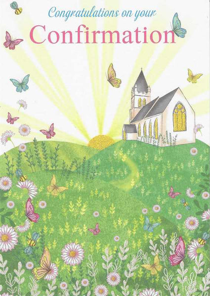 Confirmation Day Card - Spring Church