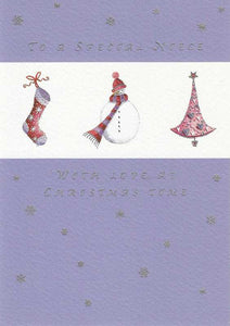 Christmas Card - Niece - The Little Snowman