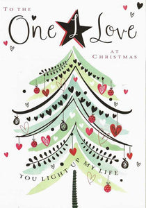 Christmas Card - One I Love - Tree Of Love