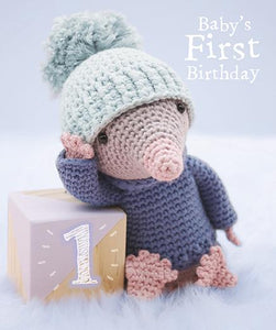 Age 1 - 1st Birthday - Baby's 1st Birthday (Boy) from Paper Rose, English cards in France