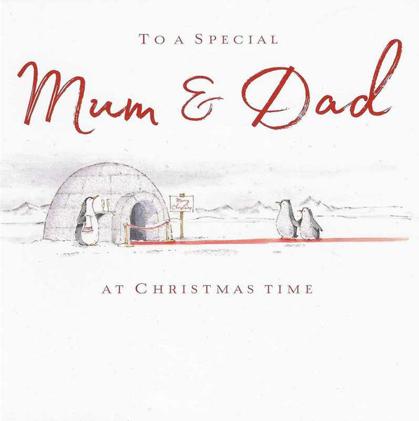 Christmas Card - Mum and Dad - A Christmas Treat