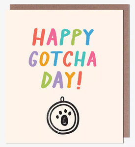 Pet Card - Happy Gotcha Day from Pigment Productions, English Cards in France