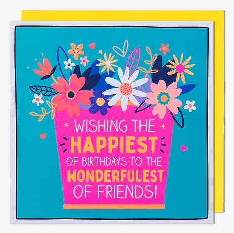Birthday Card - Birthday Wonderfulest of Friends from Pigment Productions, English Cards in France