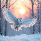 Christmas Cards - 16 Luxury Cards - Christmas Owls