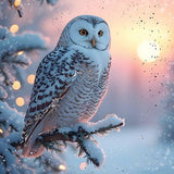 Christmas Cards - 16 Luxury Cards - Christmas Owls