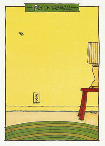 Humour Card - Fly on the wall