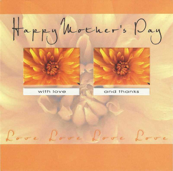 Mother's Day Card - Chrysanthemums,  Mother's day cards in France, Cartes de voeux Fete des Meres, English cards in France