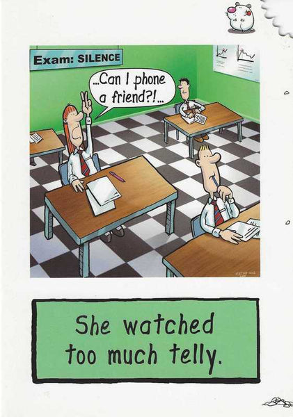 Humour Card - Phone a Friend