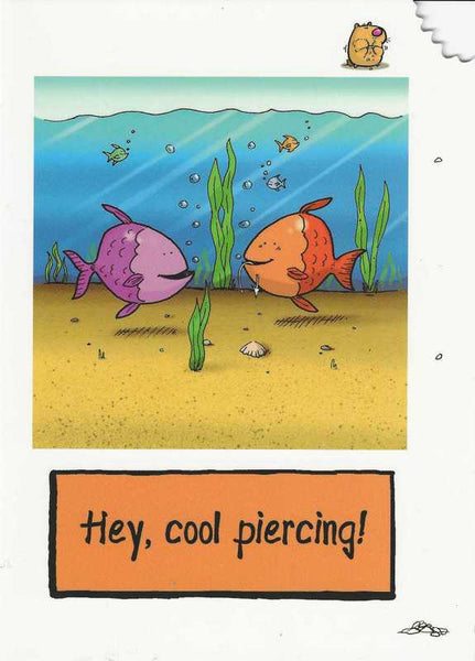 Humour Card - Cool Piercing