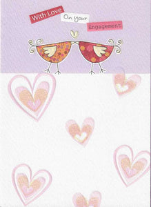 Engagement Card - Love Birds