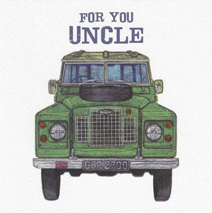 Uncle Birthday - Land Rover