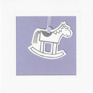 New Baby Card - Rocking Horse Hangout