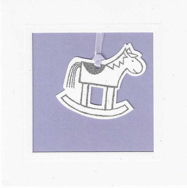 New Baby Card - Rocking Horse Hangout