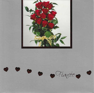 Fiancée Card - Dozen Red Roses