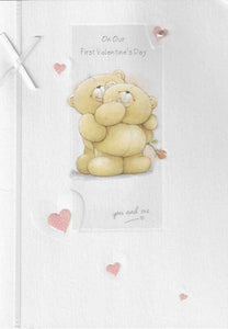 Valentine Card - On Our First Valentine's Day