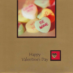 Valentine Card - Love Hearts Be Mine