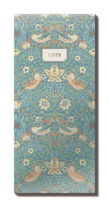 William Morris Design Magnetic List Pad