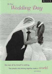 Wedding Card - Newly Wedded Bliss, Long Island, New York