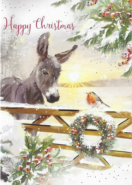 Carte de Noël - Amis festifs
